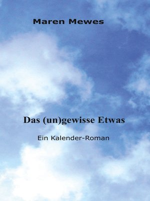 cover image of Das (un)gewisse Etwas